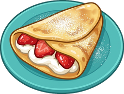 Strawberry Crêpe